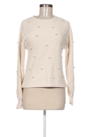 Дамска блуза Zara Trafaluc, Размер S, Цвят Бежов, Цена 16,42 лв.
