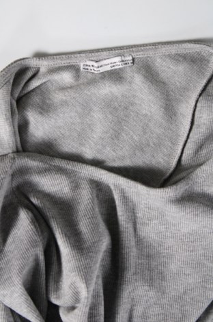 Дамска блуза Zara Trafaluc, Размер L, Цвят Сив, Цена 13,75 лв.