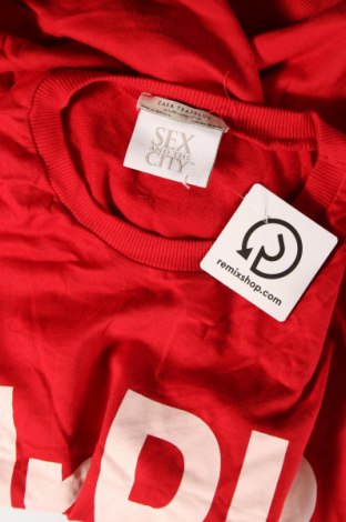 Дамска блуза Zara Trafaluc, Размер M, Цвят Червен, Цена 8,10 лв.