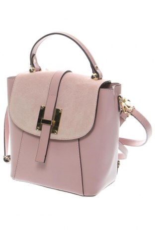 Дамска чанта Antonia Moretti, Цвят Розов, Цена 184,63 лв.