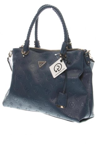 Γυναικεία τσάντα Guess, Χρώμα Μπλέ, Τιμή 122,94 €