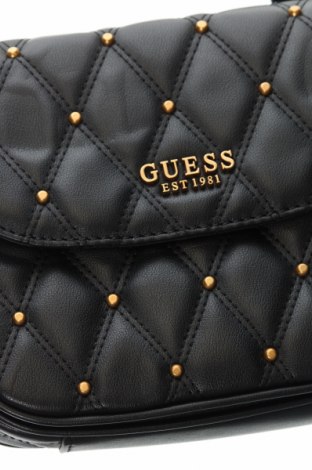 Дамска чанта Guess, Цвят Черен, Цена 225,25 лв.