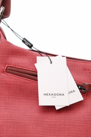 Γυναικεία τσάντα Hexagona, Χρώμα Κόκκινο, Τιμή 20,65 €