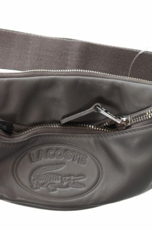 Дамска чанта Lacoste, Цвят Сив, Цена 176,00 лв.