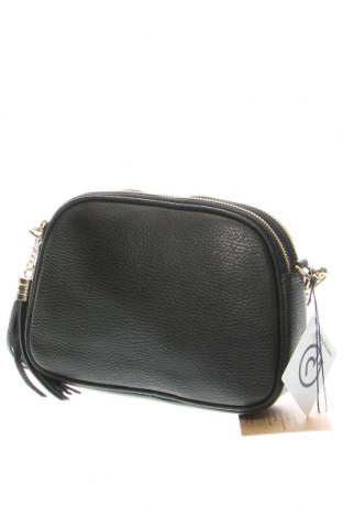 Дамска чанта Lia Biassoni, Цвят Черен, Цена 421,20 лв.