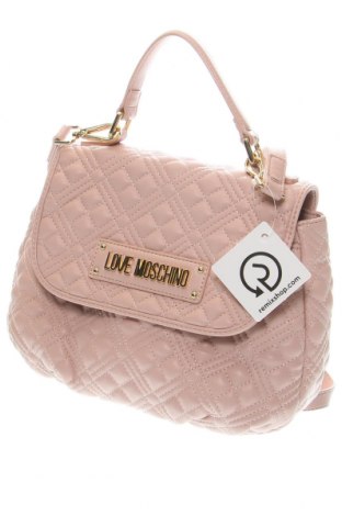 Дамска чанта Love Moschino, Цвят Розов, Цена 351,75 лв.