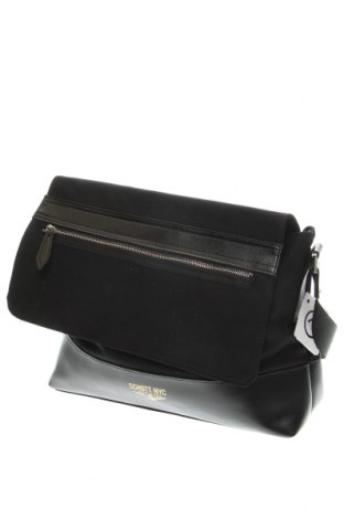 Дамска чанта Schott, Цвят Черен, Цена 219,75 лв.