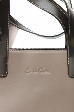 Γυναικεία τσάντα Sergio Castelli, Χρώμα  Μπέζ, Τιμή 11,16 €