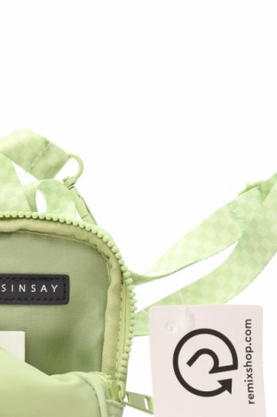 Γυναικεία τσάντα Sinsay, Χρώμα Πράσινο, Τιμή 5,40 €