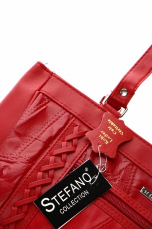Γυναικεία τσάντα Stefano, Χρώμα Κόκκινο, Τιμή 34,52 €