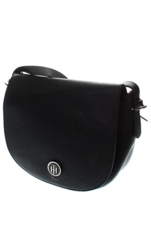 Дамска чанта Tommy Hilfiger, Цвят Черен, Цена 110,20 лв.