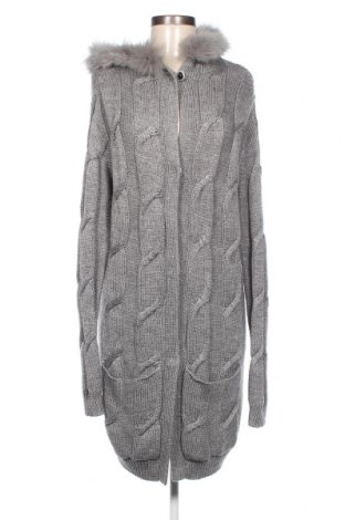 Damen Strickjacke, Größe L, Farbe Grau, Preis 7,79 €