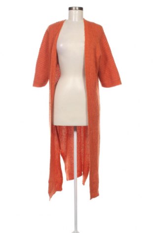 Damen Strickjacke, Größe L, Farbe Orange, Preis 8,07 €