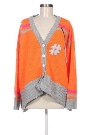 Damen Strickjacke, Größe XL, Farbe Orange, Preis 18,89 €