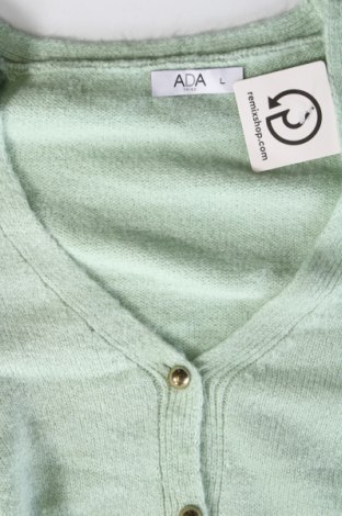 Damen Strickjacke Ada, Größe L, Farbe Grün, Preis € 11,41