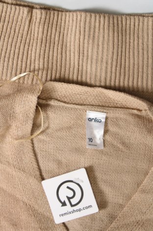 Damen Strickjacke Anko, Größe L, Farbe Beige, Preis 7,49 €