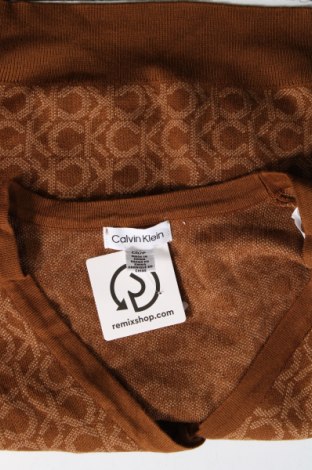 Дамска жилетка Calvin Klein, Размер S, Цвят Кафяв, Цена 51,50 лв.