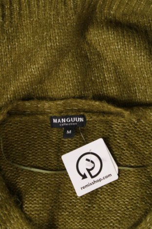 Дамска жилетка Manguun, Размер M, Цвят Зелен, Цена 11,60 лв.