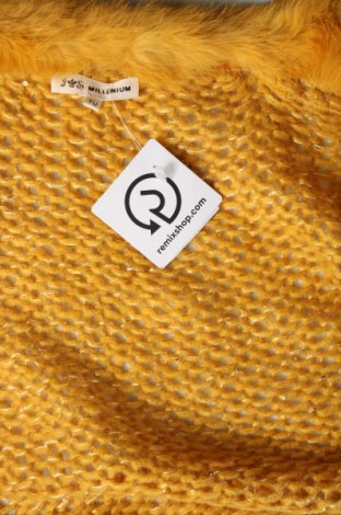 Γυναικεία ζακέτα Millenium, Μέγεθος M, Χρώμα Κίτρινο, Τιμή 7,18 €
