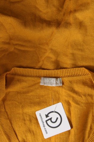 Дамска жилетка Mona, Размер XL, Цвят Жълт, Цена 16,40 лв.
