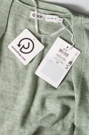 Cardigan de damă ONLY, Mărime XS, Culoare Verde, Preț 81,58 Lei