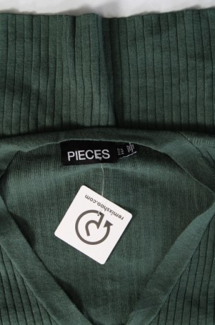 Γυναικεία ζακέτα Pieces, Μέγεθος XL, Χρώμα Πράσινο, Τιμή 5,51 €
