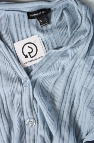 Damen Strickjacke Streetwear Society, Größe S, Farbe Blau, Preis 4,04 €