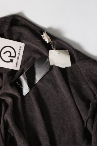 Damen Strickjacke Wrapper, Größe M, Farbe Grau, Preis 6,40 €