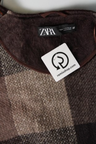 Γυναικεία ζακέτα Zara, Μέγεθος M, Χρώμα Καφέ, Τιμή 6,68 €