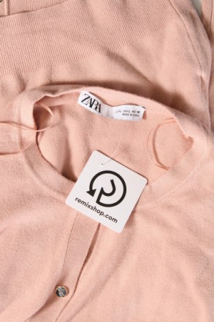 Damen Strickjacke Zara, Größe L, Farbe Beige, Preis 7,52 €