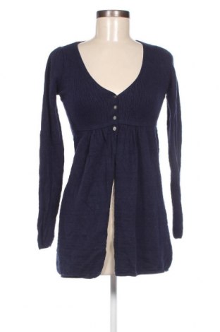 Дамска жилетка Zara Knitwear, Размер XS, Цвят Син, Цена 10,80 лв.