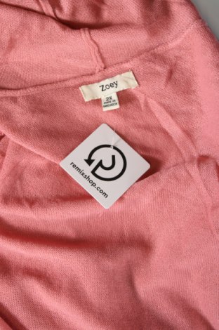 Damen Strickjacke Zoey, Größe XXL, Farbe Rosa, Preis 11,41 €