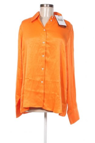 Дамска риза ABOUT YOU x VIAM Studio, Размер L, Цвят Оранжев, Цена 20,02 лв.