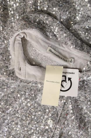 Damenbluse Abercrombie & Fitch, Größe S, Farbe Silber, Preis € 27,84