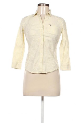 Γυναικείο πουκάμισο Abercrombie & Fitch, Μέγεθος XS, Χρώμα Κίτρινο, Τιμή 17,00 €