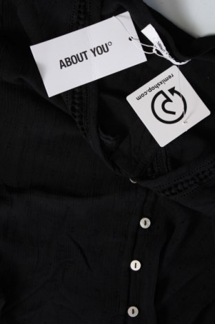 Γυναικείο πουκάμισο About You, Μέγεθος M, Χρώμα Μαύρο, Τιμή 4,98 €