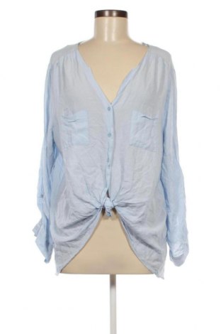 Γυναικείο πουκάμισο Atmosphere, Μέγεθος XL, Χρώμα Μπλέ, Τιμή 15,38 €