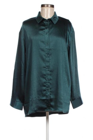Дамска риза BZR Bruuns Bazaar, Размер M, Цвят Зелен, Цена 43,20 лв.