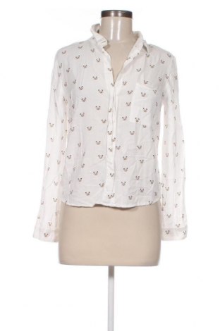 Γυναικείο πουκάμισο Bershka, Μέγεθος S, Χρώμα Λευκό, Τιμή 6,09 €