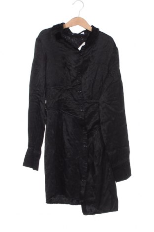 Γυναικείο πουκάμισο Bershka, Μέγεθος XS, Χρώμα Μαύρο, Τιμή 8,70 €
