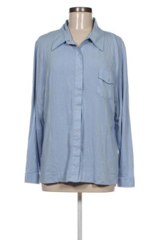 Γυναικείο πουκάμισο Biaggini, Μέγεθος XXL, Χρώμα Μπλέ, Τιμή 6,03 €
