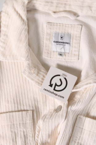 Γυναικείο πουκάμισο Clockhouse, Μέγεθος S, Χρώμα Εκρού, Τιμή 6,51 €