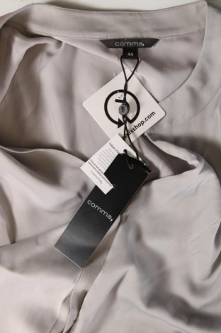Γυναικείο πουκάμισο Comma,, Μέγεθος L, Χρώμα Γκρί, Τιμή 30,62 €