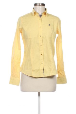 Дамска риза Denim Culture, Размер S, Цвят Жълт, Цена 21,60 лв.