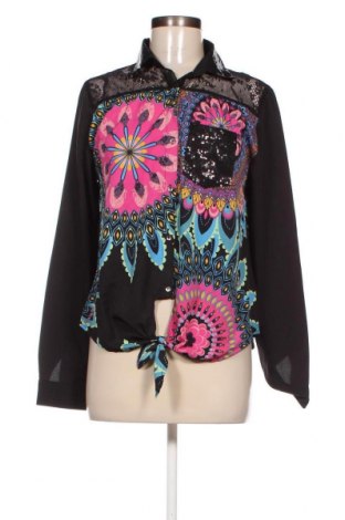 Γυναικείο πουκάμισο Desigual, Μέγεθος L, Χρώμα Πολύχρωμο, Τιμή 16,71 €