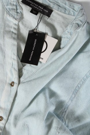Γυναικείο πουκάμισο Dorothy Perkins, Μέγεθος L, Χρώμα Μπλέ, Τιμή 13,10 €