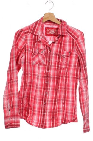 Γυναικείο πουκάμισο Edc By Esprit, Μέγεθος XS, Χρώμα Ρόζ , Τιμή 10,54 €