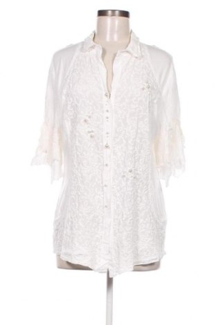 Γυναικείο πουκάμισο Elisa Cavaletti, Μέγεθος L, Χρώμα Λευκό, Τιμή 120,99 €