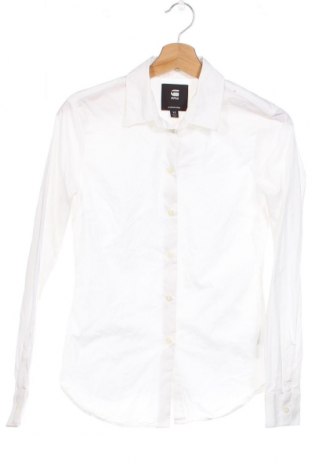 Дамска риза G-Star Raw, Размер XS, Цвят Бял, Цена 70,00 лв.