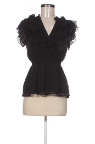 Γυναικείο πουκάμισο H&M, Μέγεθος S, Χρώμα Μαύρο, Τιμή 6,16 €